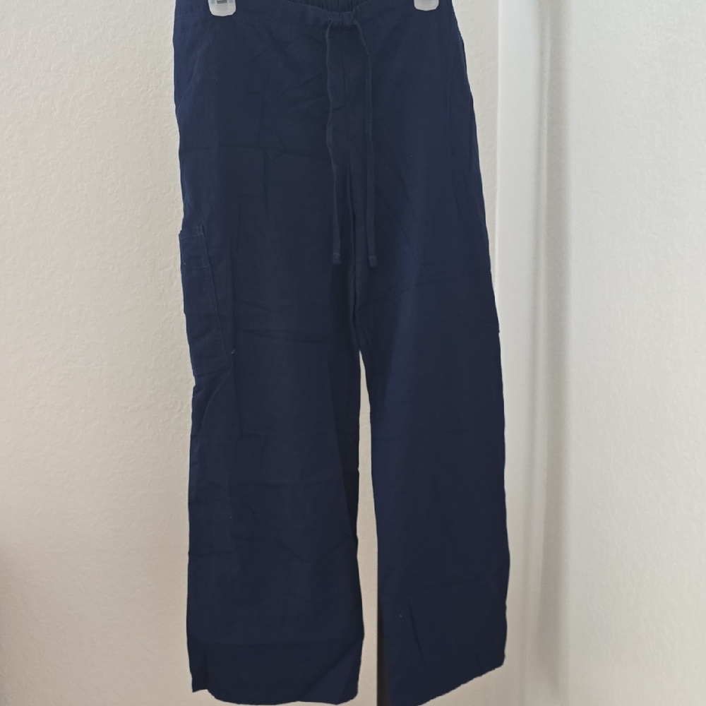 Smart Scrubs Women Deep Blue Cargo Pants